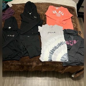 Bundle deal of 7 woman’s size small Pink Victoria Secret